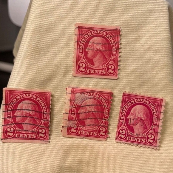 George Washington 1926-1934. 2 Cent US Red Rare!!!! 205333176543 - Picture 3 of 4